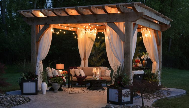 Setting Ambiance with Gazebos and Parasols